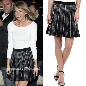 BCBGMaxAzria Yaz Piping Trim A-Line Skirt ASO Taylor Swift